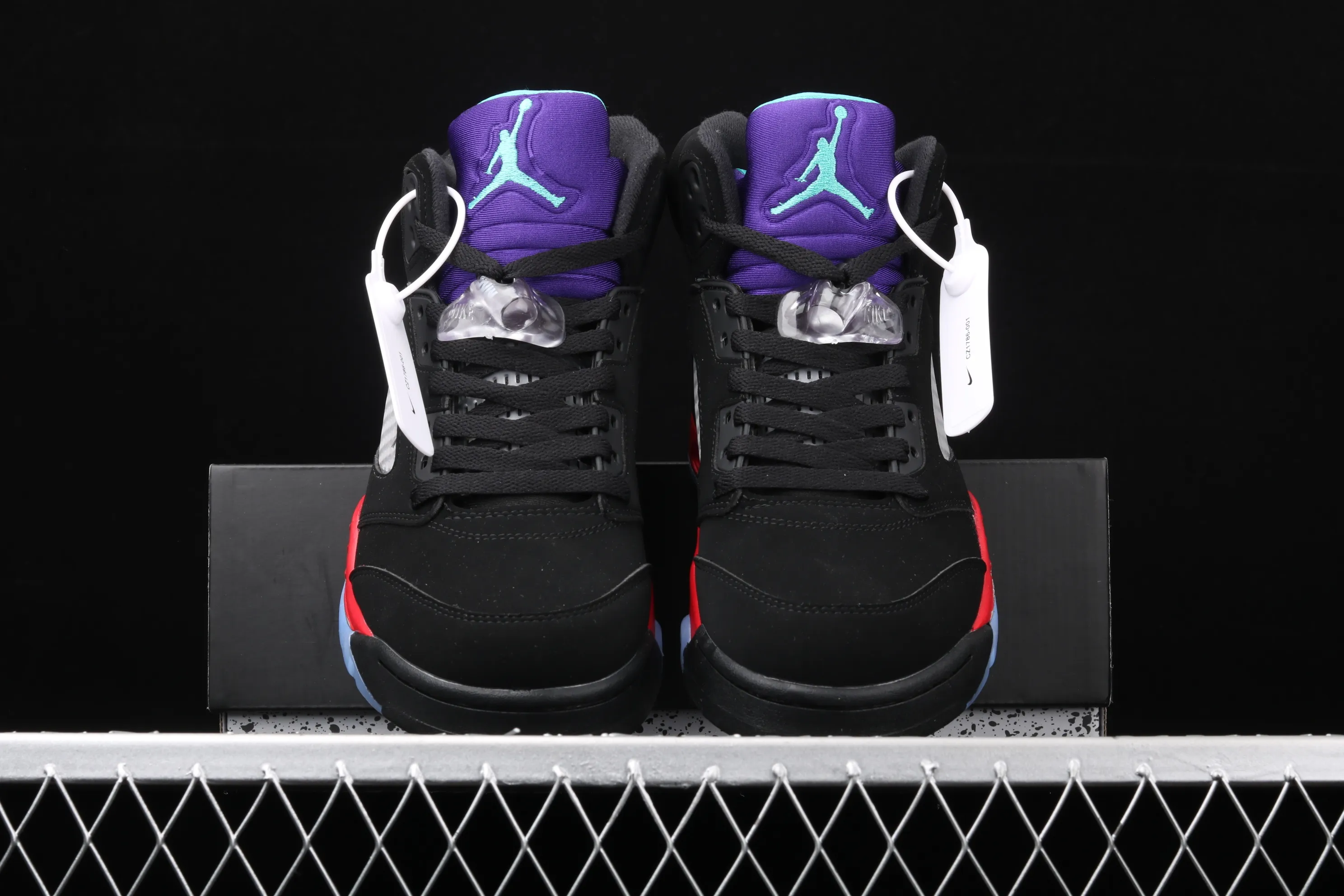 All categories Air Jordan Jordan series basketball shoes Air Jordan 5 Air Jordan 5 ''Top 3'' AJ5 Joe 5 grape purple black red CZ1786-001